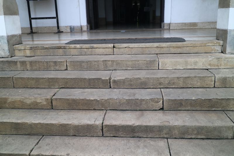 Repaired Stone Steps